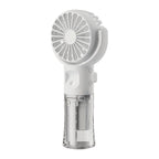 Portable Handheld Misting Fan – USB Rechargeable Personal Cooling Spray