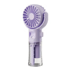 Portable Handheld Misting Fan – USB Rechargeable Personal Cooling Spray
