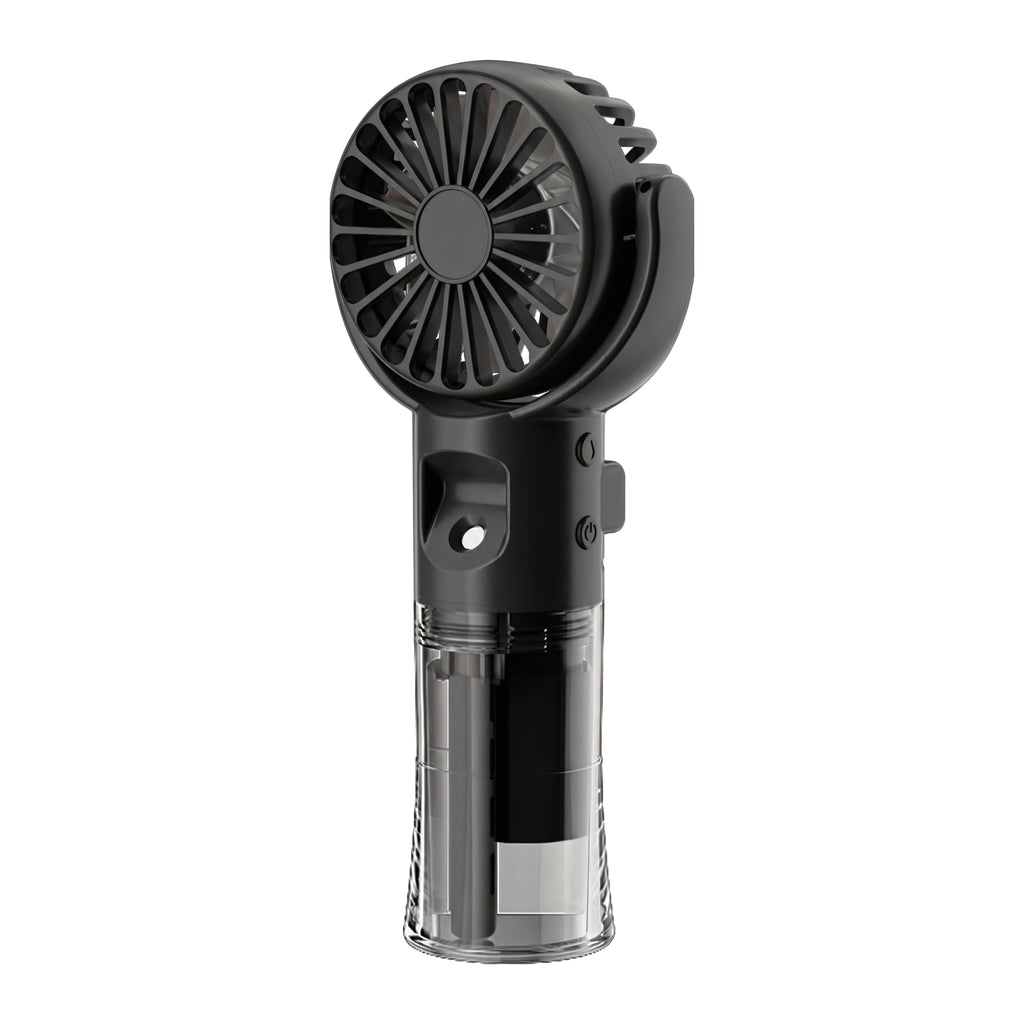 Portable Handheld Misting Fan – USB Rechargeable Personal Cooling Spray